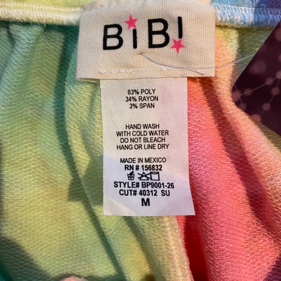 Tie Dye Shorts Sizes S M and XL NWT - Picture 3 of 3